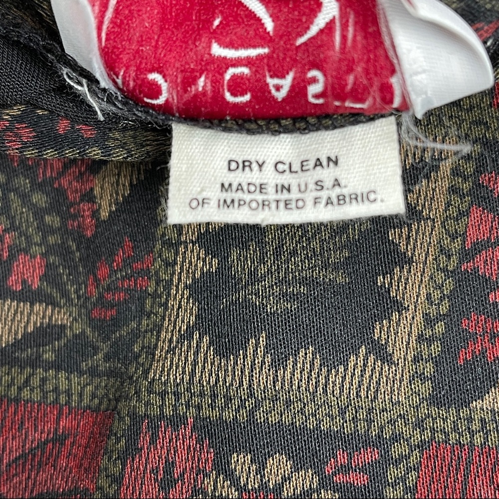 DONCASTER unique vintage boho pleated midi skirt - Picture 11 of 12